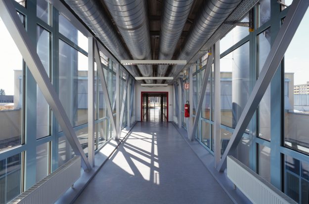 Muelhens Produktionsgebäude